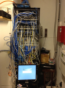 Messy Network Closet