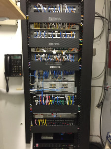 Organized Network Closet